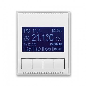 termostat programovatelný ELEMENT/TIME 3292E-A10301 01 bílá/ledová bílá